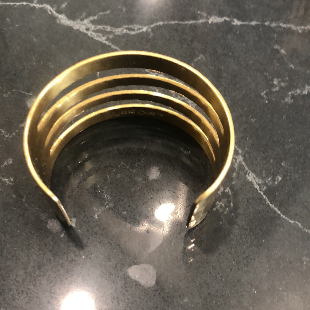 Brass Rustic Cuff - image 3